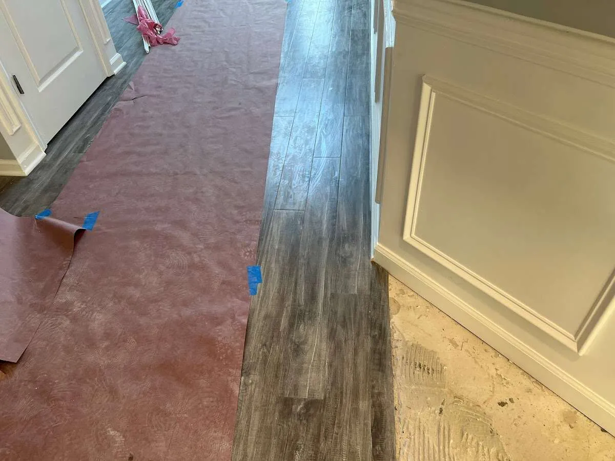 Completed marble shower restoration in West Milford